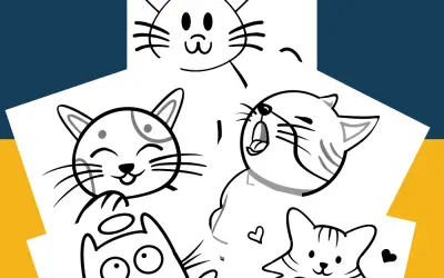 Free Printable Cat Coloring Pages for Kids and Adults