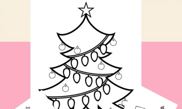 Christmas Tree Coloring Pages: Free PDF Printables