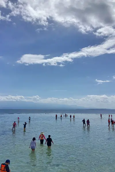 Samal Sandbar, Rayfelk