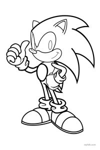 47 Sonic Coloring Pages