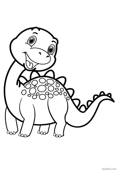 printable dinosaur coloring pages preschool