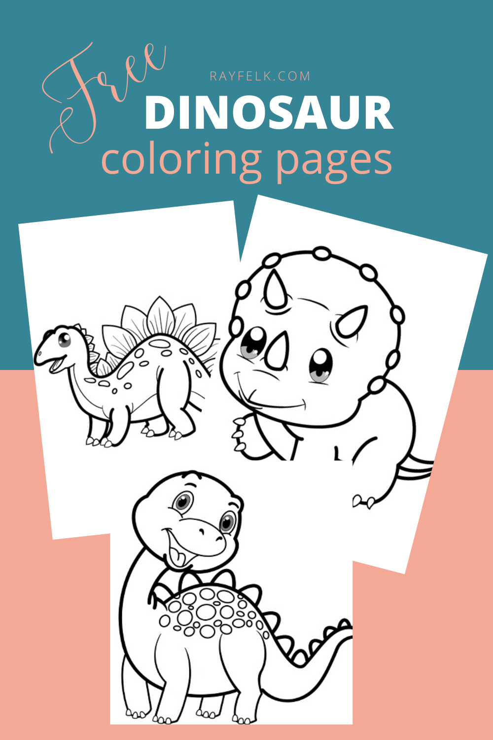 free dinosaur coloring pages