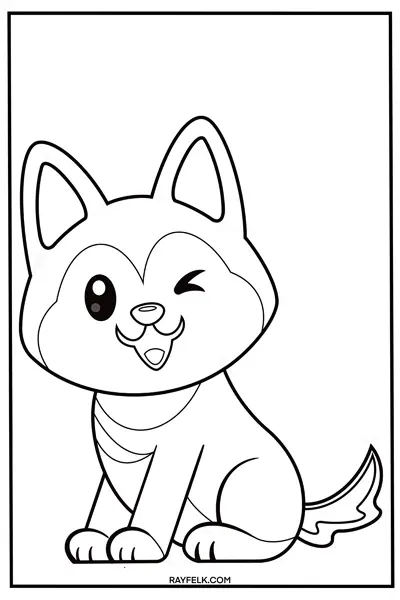 Dog Coloring Pages: Free Printable PDF Pictures to Color