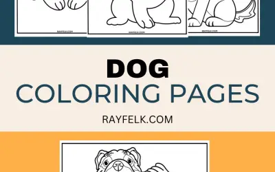 Dog Coloring Pages: Free Printable PDF Pictures to Color