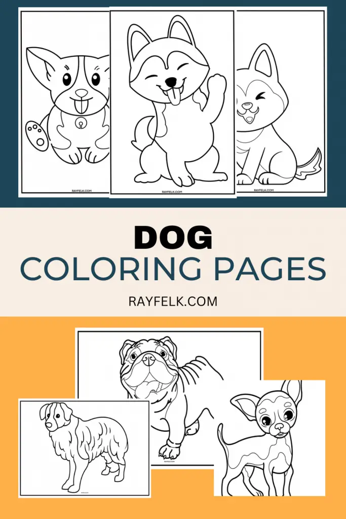 dog coloring pages, rayfelk
