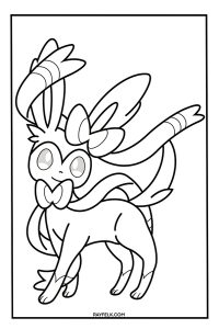 Pokemon Eevee Evolutions Coloring Pages: Free Printable PDFs