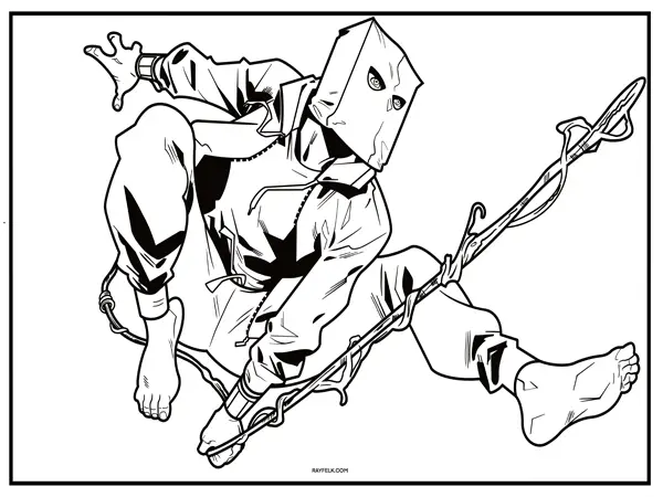 Bombastic Bagman, rayfelk, rayfelk coloring pages, Spidrman coloring pges, free spiderman printable pictures to color