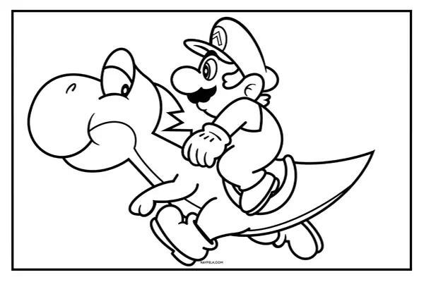 Mario and Yoshi, Rayfelk