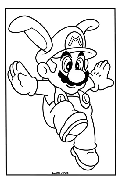 Bunny Mario from Super Mario Land 2, Rayfelk