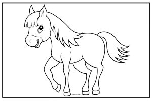 Horse Coloring Pages: Free Printable PDFs