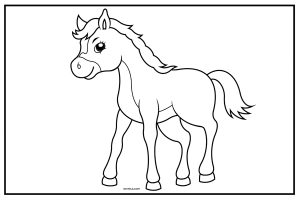 Horse Coloring Pages: Free Printable PDFs