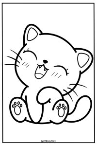 Cat Coloring Pages: Free Printable for Kids and Adults