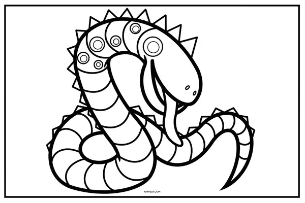Patched  Willy Coloring Sheet, Rayfelk