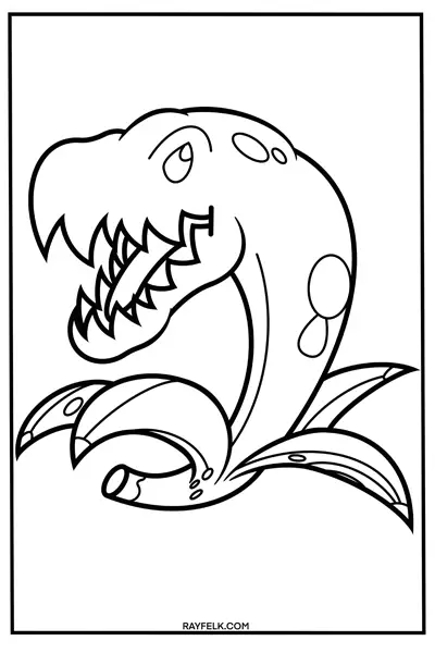 Bananasaurus Rex coloring Page, Rayfelk