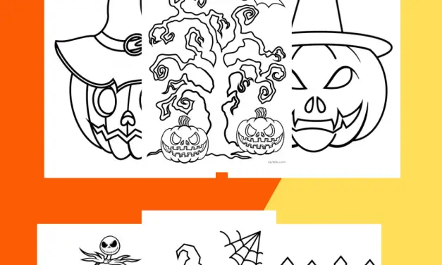 Free Halloween Coloring Pages: Printable PDFs