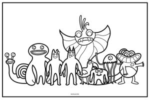 100 Garten of Banban Coloring Pages: Free Printable PDFs