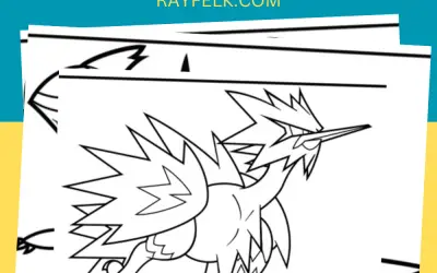 Legendary Pokémon Coloring Pages