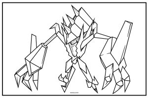 Legendary Pokémon Coloring Pages